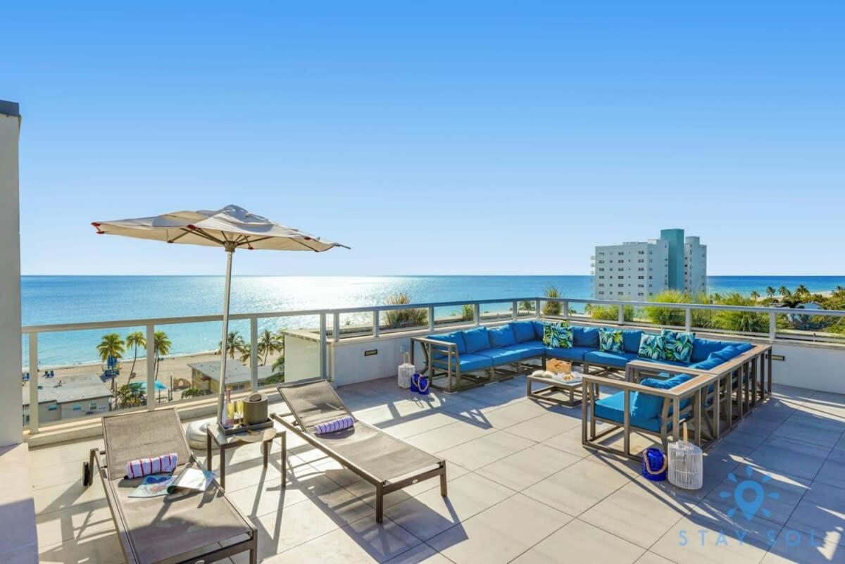 Lx Oasis Beachfront-Rt Infinity Pool هوليوود المظهر الخارجي الصورة